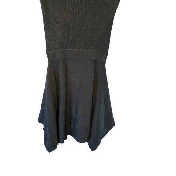 Mossimo Ribbed Sweater Dress, fit and flare, Women’s M Charcoal - Picture 3 of 10
